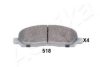 ASHIKA 50-05-518 Brake Pad Set, disc brake
